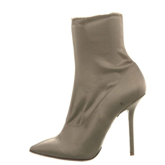 VETEMENTS Satin Distressed Accents Sock Boots - Picture 2 of 5